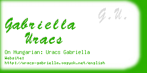 gabriella uracs business card